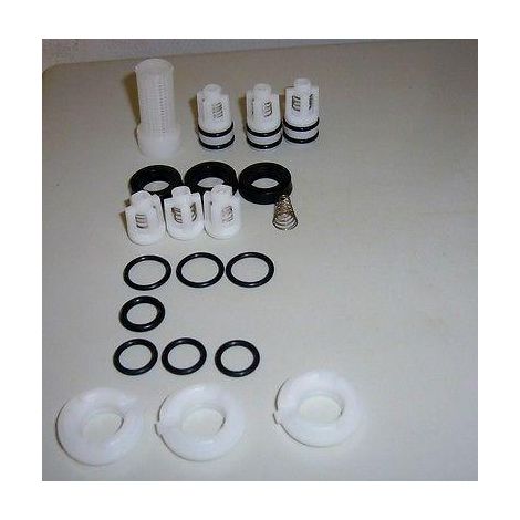 KIT VALVOLE TENUTE ACQUA OR BOCCOLE IDROPULITRICE ANNOVI REVERBERI BLACK&DECKER