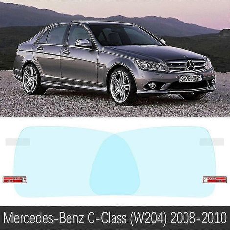 Film de protection pour rétroviseur intérieur Mercedes-Benz Classe C W203 W204 W205 (2001-2020) - Accessoires autocollants anti-buée et imperméables - Classe C (W204) (2008-2010) (1/5)