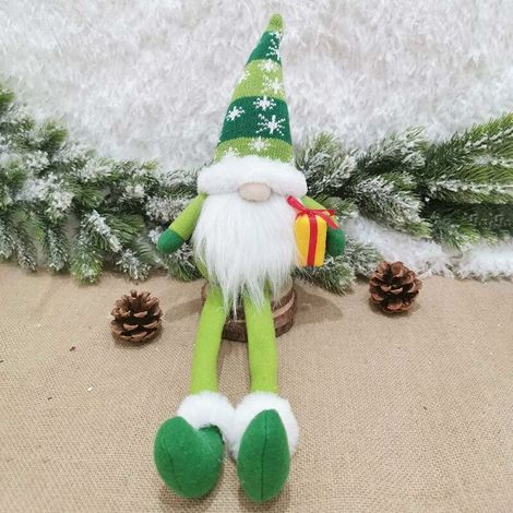 Noël à la Main suédois Santa en Peluche GNOME poupée Jouets Cadeau de noël Ornements de fête pour la Maison noël Vacances décoration (1/2)