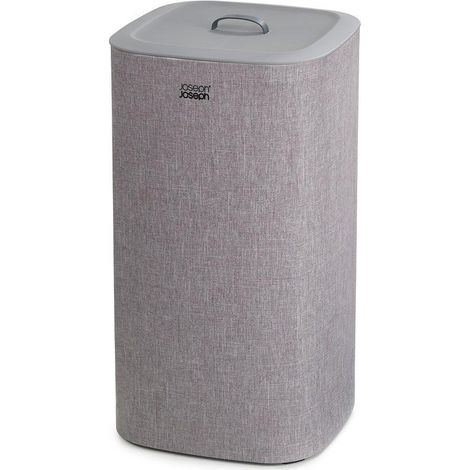 Cesta para la Separación de la Colada Joseph Joseph Tota, para Organizar la Ropa, 60 Litros, Diseño Moderno, Asas Ergonómicas, Fácil de Limpiar, Materiales Duraderos.