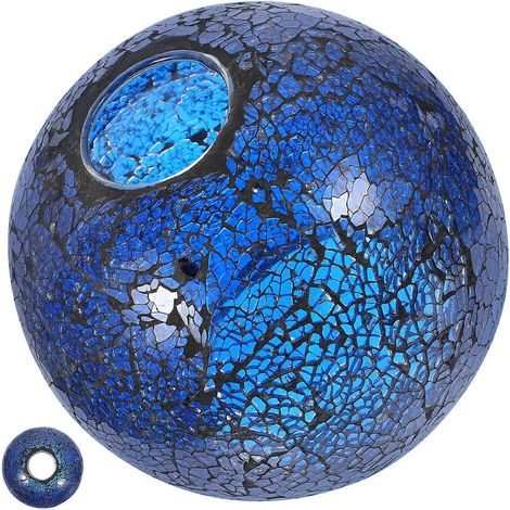 Abat-jour mural E26/E27 Globe en verre mosaïque pour lampe de bureau - Fournitures pour lampes (1/5)