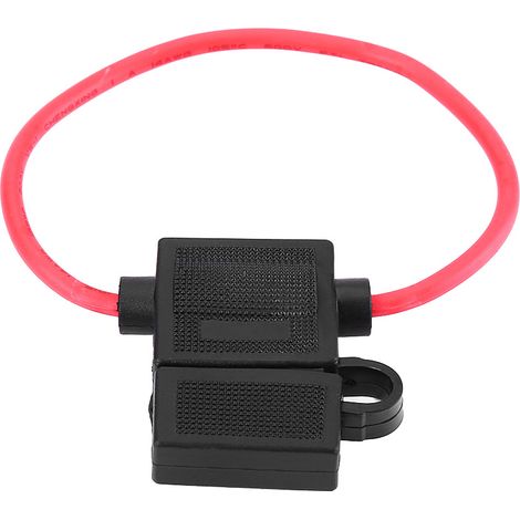 20 pièces porte-fusible 12V auto 16 AWG pour fusibles à lame ATC/ATO, câble en ligne, fil électrique (1/5)