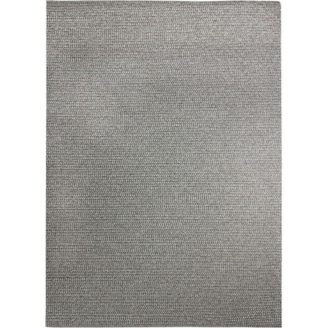 KOKO - Tapis effet tweed pour intérieur et extérieur gris 120x170 (1/5)
