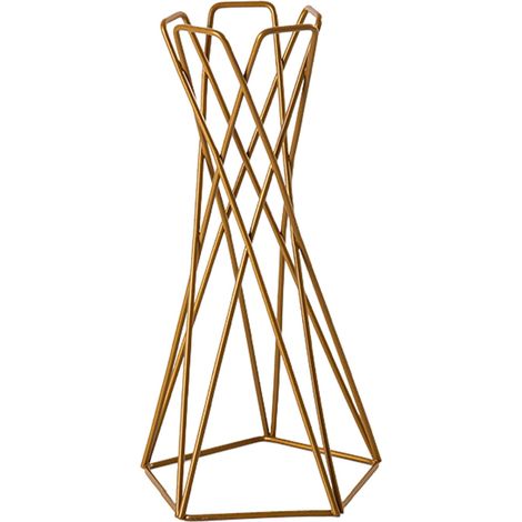 Support Pour Plantes - Support Métallique pour Arrangements Floraux - Pour Bureau Table à Manger Salon Balcon Jardin - Hauteur 20,7 cm - 1 Pièce (1/4)