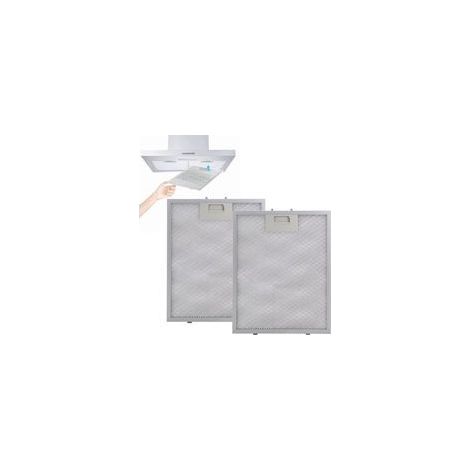 pièces Filtre à Graisse Métallique pour Hotte Aspirante, 320x260mm Filtre en Aluminium Filtre Anti-Graisse Lavable Filtre - Argent (1/5)