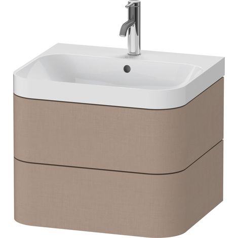 Duravit Happy D.2 Plus c-shaped Set wandhängend, 575x490mm, 2