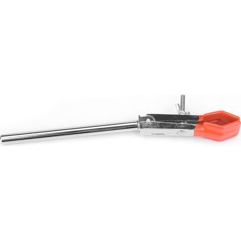 Instrument pédagogique de laboratoire : pince pour ballon chimique à 135°, support de cornue en alliage de zinc, pince pour condenseur