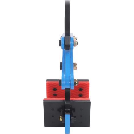 Pince de levage de dalles, capacité de charge de 390 kg, taille d'ouverture réglable, Bleu (1/2)