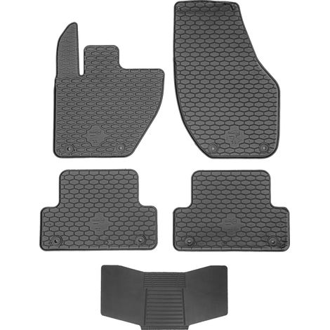 Tappetini DOMA 220804 + Copertura 251992 - Volvo V40 Hatchback 2013-2019 STOP. VLV anteriori e posteriori - INSTALLAZIONE (1/5)