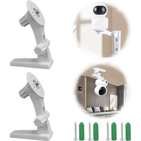Supporto per telecamera di sicurezza,bianco (1/5)