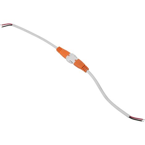 10 paires de câbles adaptateurs CC (mâle/femelle, 2 pôles) pour rubans LED (1/5)