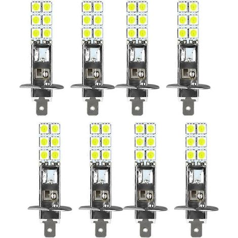 8PCS H1 6000K Super White 80W LED Headlight Bulbs Kit Fog Driving Light (1/5)