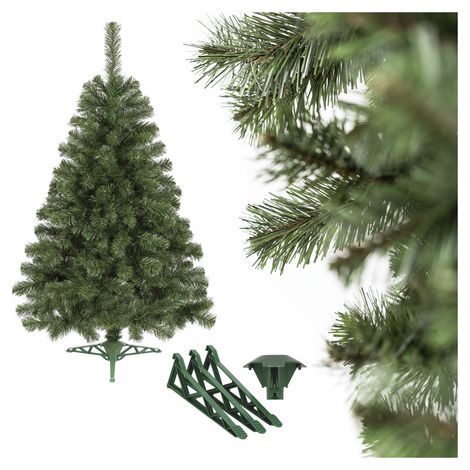 Künstlicher Premium-Weihnachtsbaum, 150 cm, grüne Tanne. (1/5)