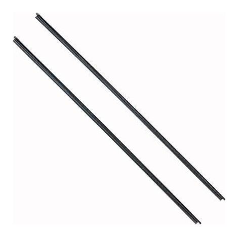 Gommini ricambio grafitati cm 61 per tergicristallo 2 pezzi - rhutten