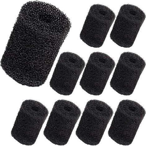 10 pièces de Rechange pour épurateur de Queue Polaris pour Queue de Tuyau de Nettoyeur de Piscine Vac-Sweep - Convient à 180,280,360,380,480,3900 Mousse à l'extrémité du Tuyau (1/4)