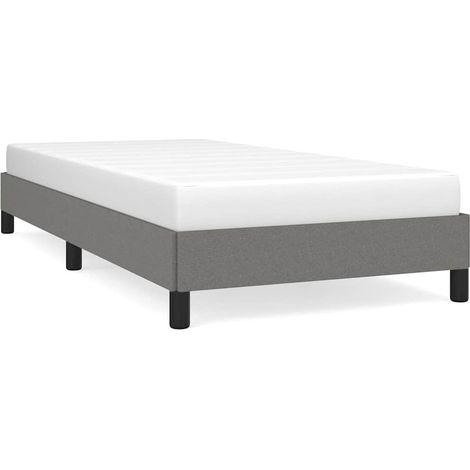 Maison Exclusive - Giroletto senza Materasso Grigio Scuro 80x200 cm Tessuto (1/5)