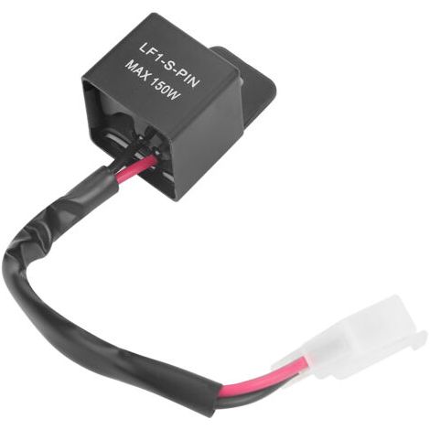 DEESSE SHOP-Yctze Relais Clignotant LED 12 V 150 W 2 Broches avec Câble pour Clignotant de Moto – Compatible avec, Moto FZ8, SV 650 (1/5)