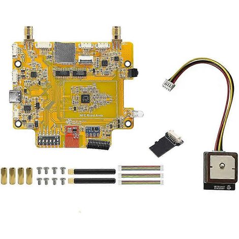 Carte d'extension NM-RF-Hat : module RF multibande sans conflit pour ESP32-2432S028 CYD CC1101, émetteur/récepteur infrarouge 433 MHz, gestion de l'alimentation et GPS. (1/5)
