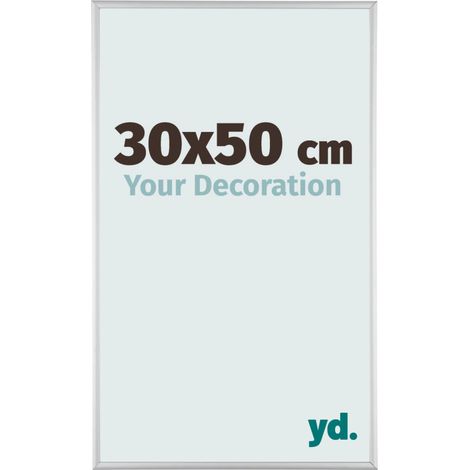 yd. - Cadre photo 30x50 - Argent Mat - Aluminium - Kent