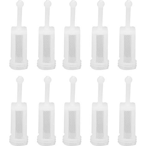 10 pièces pistolet de pulvérisation filtres Nylon maille fine voiture peinture pistolet filtre crépine pour pulvérisateurs de peinture (1/5)