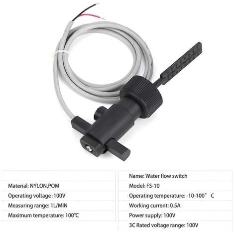 Détecteur de débit d'eau -10 100V Capteur de niveau haute précision-- (1/5)