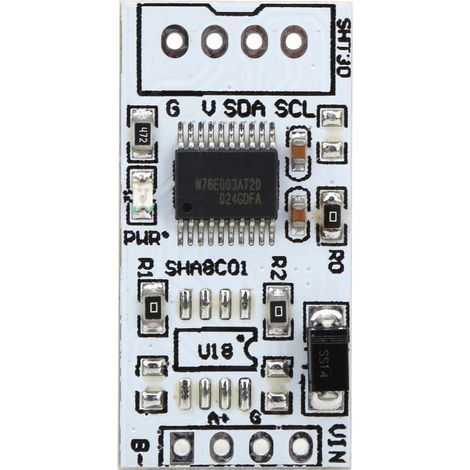 SHA8C01 5V Temperatur- und Feuchtigkeitssensor mit RS232-Schnittstelle für thermische Systeme (1/5)