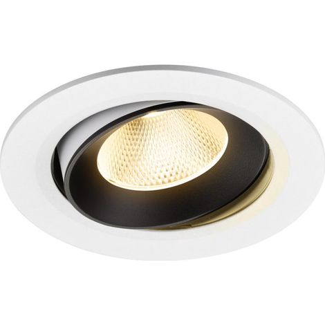 Spot encastré Numinos Move L blanc/noir 3000K - 20 deg - 1009837