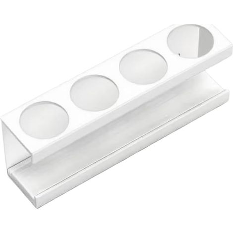 Aluminum Brush Holder, Fast Water Absorption Brush Holder (White) (1/5)