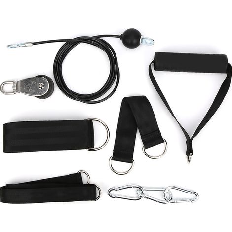 Kit de Fitness DIY avec Poulie et Câble pour Renforcement des Bras et Triceps (1/5)