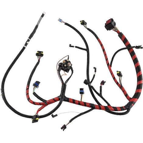Motorkabelbaum für Ford F-250 und F-350 (vor dem 12. Mai 1997), 7,3-Liter-Dieselmotor (ausgenommen kalifornische Version): F7TZ-9A451-CA, F7TZ9A451CA (1/5)