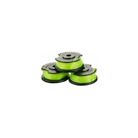 Bobine de rechange pour brosse Ryobi RAC142 36V, accessoires pour tondeuses à gazon, bobine de rechange pour tondeuses à gazon, pour brosses radio RLT36B33 et RY36LT33A-0 (3 bobines)- Crezuo (1/4)