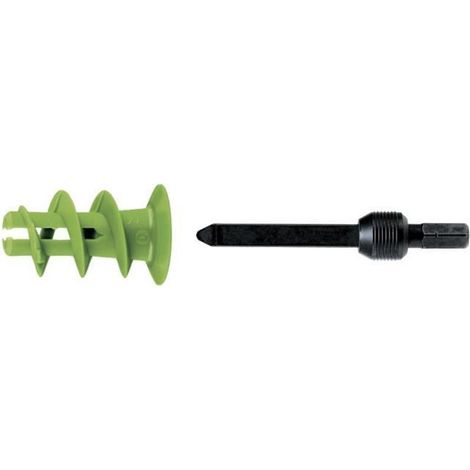 Boîte de 90 chevilles pour carton plâtre GK FISCHER 524868 vert (1/4)