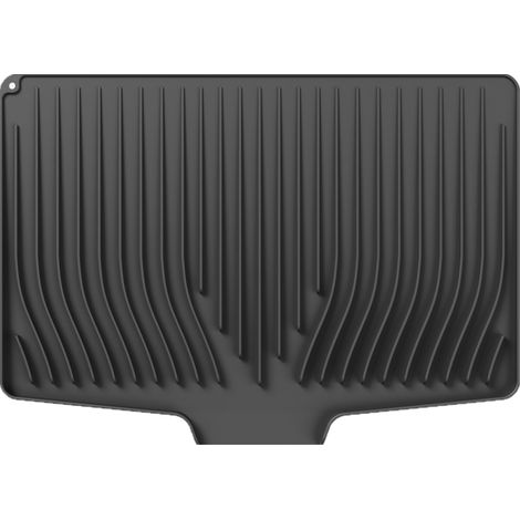 Tapis de Séchage en Silicone Premium avec Design Incliné - Anti-Dérapant, Résistant à la Chaleur (230°C), Tapis de Drainage Rapide pour Plan de Travail, Évier et Égouttoir (Noir, 3729.5cm) (1/5)