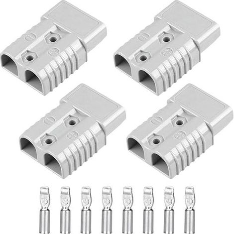 Quick Connector Battery, Quick Connector Socket, Battery Quick Connection Plug, Car Battery Terminals for Car, Camper, Caravan, Motorcycle, Boat