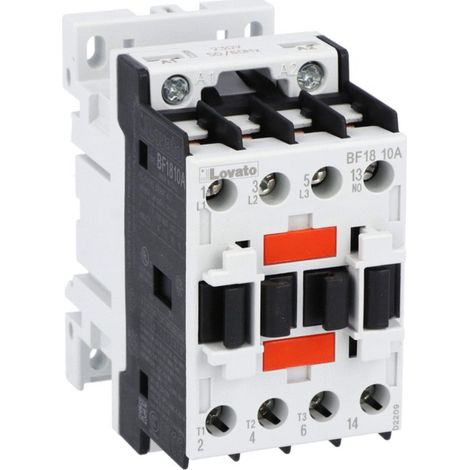 Schütz LOVATO tripolar 18A, 1 aux-kontakt spule 400VAC BF1810A400 (1/5)