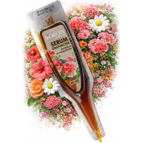 Siero fertilizzante organico Biopon per piante in vaso 40 ml (1/5)