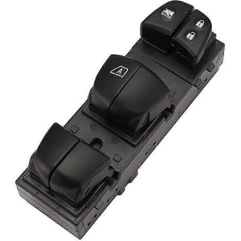Commande principale de lève-vitre/verrouillage de porte (côté conducteur) compatible avec Juke Leaf Rogue Altima 2010-2018 (1/5)