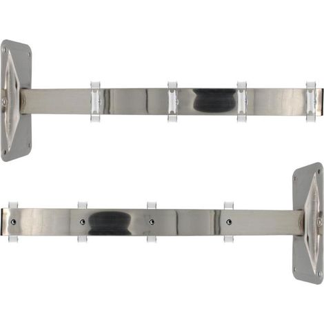 TENDER FIL tendedero de pared 4 poleas inox juego , Tendedero de pared 4 poleas. Ideales para exteriores. Su sistema de polea permite fácil acceso a todo el cordaje desde un mismo (1/3)