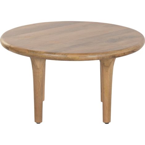Mesa Centro Mango 80X80X44 Marron (1/5)