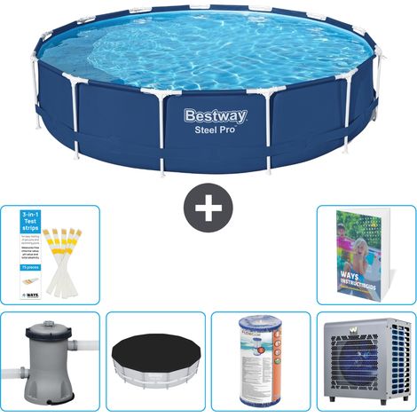 Bestway Piscina Bestway Steel Pro Redonda - 396x84 cm - 7-piezas S203 (1/5)