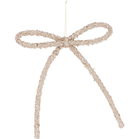 SDN PLF NOEUD ROUGE/OR 28CM - Feeric lights & christmas (1/2)