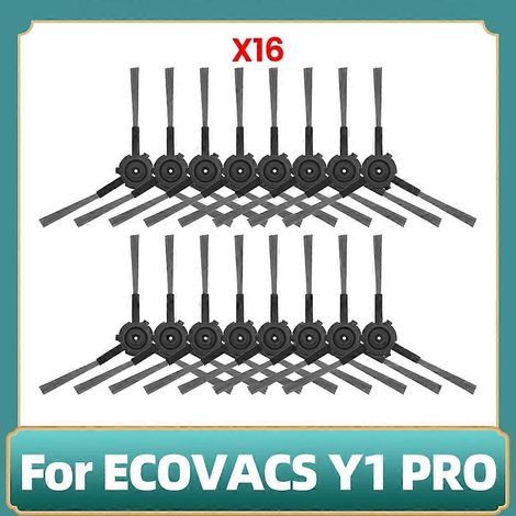 Brosse pour aspirateur 16PCS Edge – Sweeping Brosses pour ECOVACS Y1 PRO Robot Aspirateur pièce détachée Side Brosse (1/5)