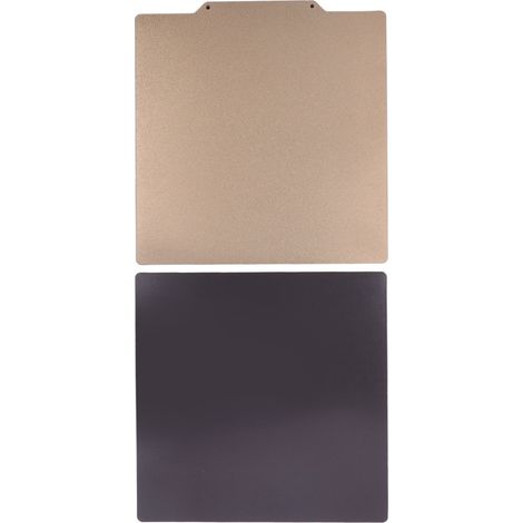 Plateau magnétique flexible en acier PEO PEI 220 x 220 mm pour imprimante 3D, compatible avec Bambu Lab X1 P1P (1/5)