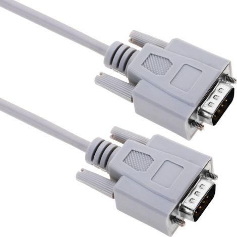 BeMatik - Câble série avec connecteur DB9 mâle à mâle 1.8m (1/5)