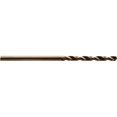 Broca para metal hss cobalto rectificada, ø3,00 x 61 mm (1/4)
