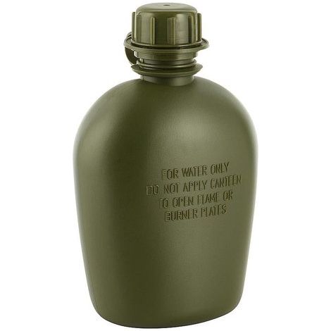 Borraccia portatile per attività all'aperto come campeggio e situazioni di emergenza borraccia sportiva, senza BPA, robusta e resistente ideale per attività all'aperto come campeggio e situazioni di e (1/5)