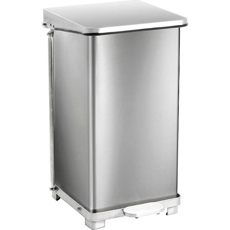 FRANKEL kaiserkraft, Poubelle industrielle à pédale, inox, (1/5)