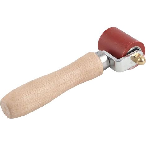 Rouleau de pression de main de couture de silicium - Structure amovible d'outil de soudure de PVC de toiture résistante aux hautes températures de silicone de 40mm (1/5)