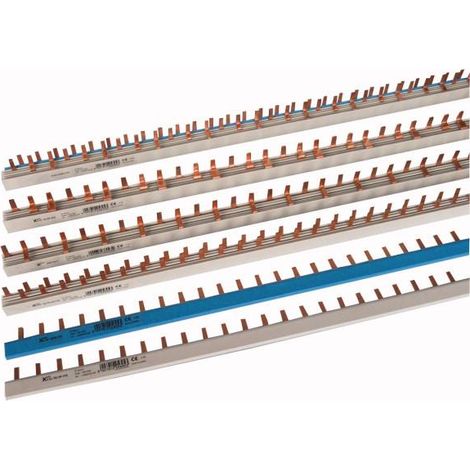 Barres de pontage 1p cudées grises 16mm² 000269523 EATON Z-SV-16/1P-1TE/F