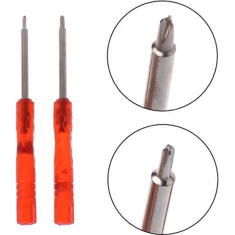 1 tournevis cruciforme avec embout en Y pour réparation de GBA (1/4)